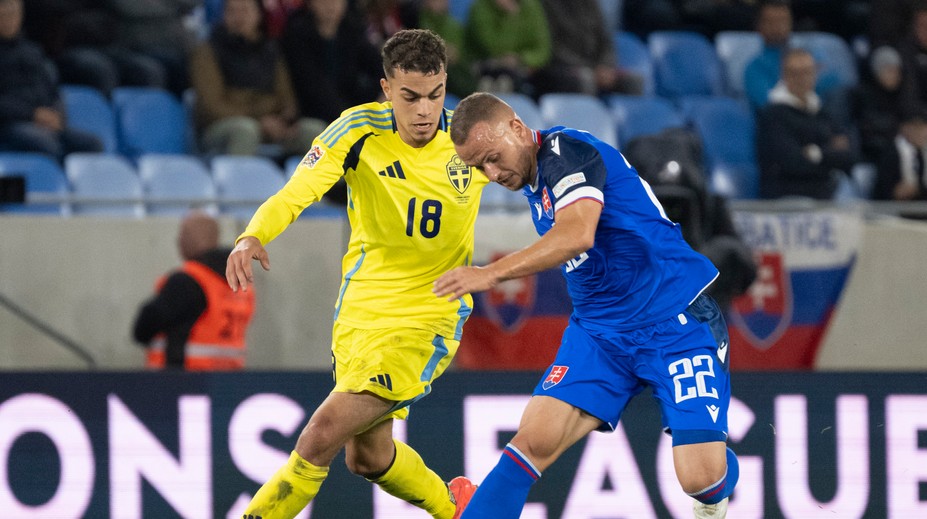 Slovensko sa vrátilo do zápasu a vďaka dvom gólom Strelca získalo v súboji so Švédskom bod