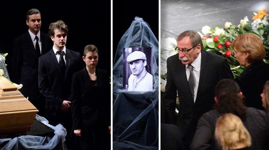 Zedníček (68) pochoval synovca Jakuba (†27). Poslednú rozlúčku museli prerušiť