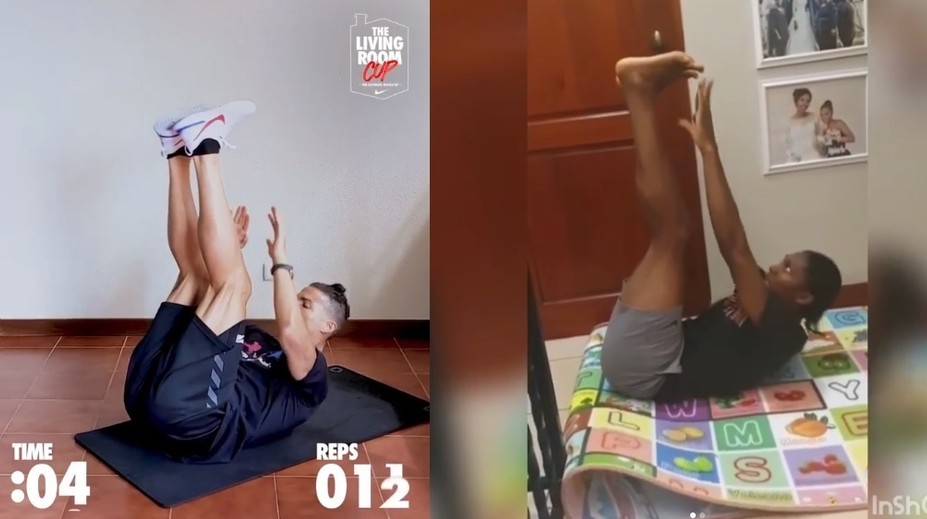 Majstrovstvá obývačky: Ronalda v jeho vlastnej výzve zatienila známa bežkyňa