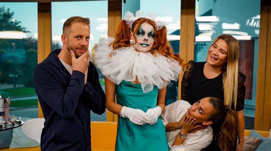 FOTO: Smrtka, klaun či rôzne vzorce. Pozrite si návod na dokonalé hororové líčenie