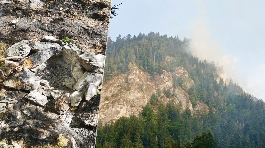 NAPANT podáva pre piatkový požiar podnet na enviropolíciu. V lokalite našli aktívne ohnisko