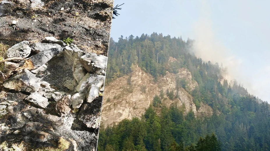 NAPANT podáva pre piatkový požiar podnet na enviropolíciu. V lokalite našli aktívne ohnisko