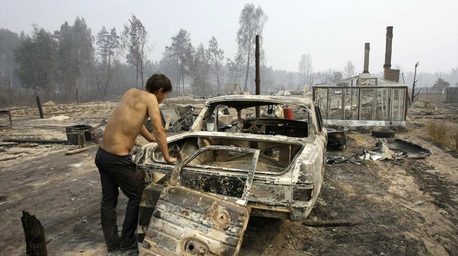 V Rusku vyčíňajú lesné požiare, na vine je nedbanlivé vypaľovanie trávy