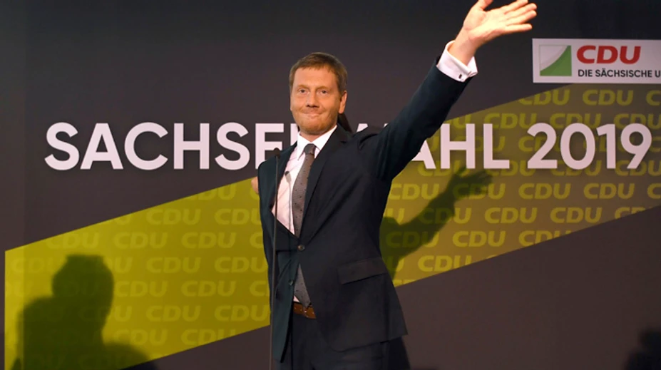 V Sasku zvíťazila Merkelovej CDU, AFD je druhá