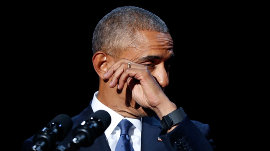 Dojemný odkaz Obamu. Poďakoval Michelle a rozplakal sa