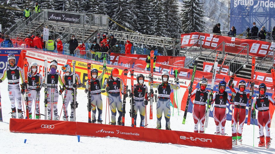 Finále SP v Lenzerheide: Nóri vyhrali paralelnú súťaž tímov, Slováci neštartovali