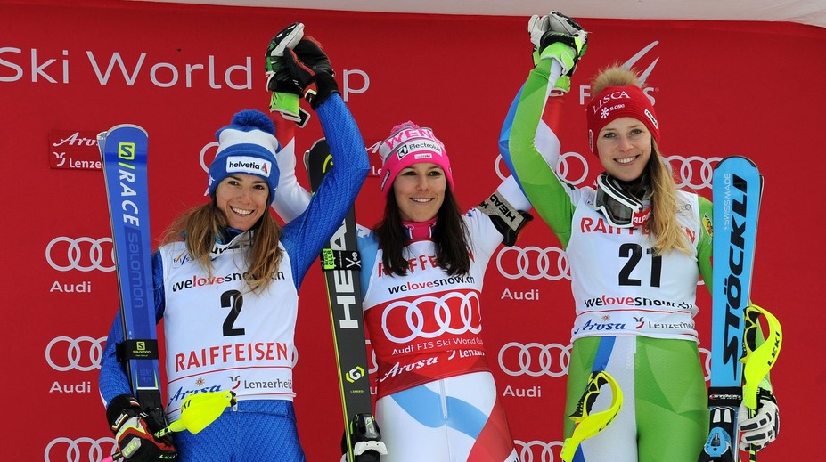 Holdenerová vyhrala kombináciu v Lenzerheide, Kantorová bodovala