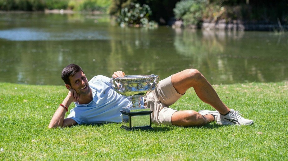 Djokovič svojou hláškou rozosmial všetkých. Takto si vystrelil z talianskeho novinára