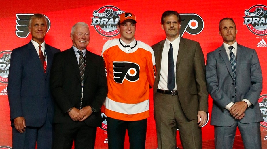 Philadelphia Flyers podpísali dvojku tohtoročného vstupného draftu