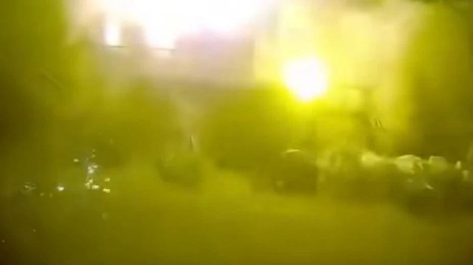 VIDEO: Mohutný výbuch v ruskej fabrike na výrobu produktov z volfrámu zachytila kamera
