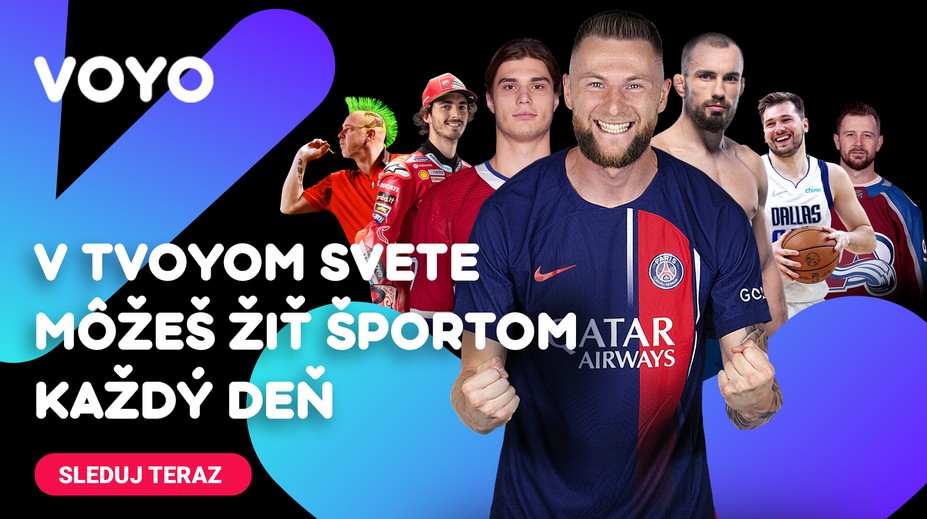Z pestrej ponuky Voyo si vyberie každý. Vychutnajte si ten najlepší šport a podporujte svojich favoritov