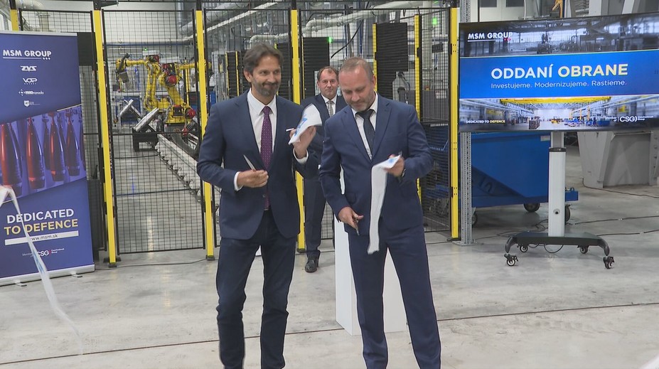 Nová investícia na východe Slovenska: V Strážskom vzniká závod na výrobu náplní pre muníciu
