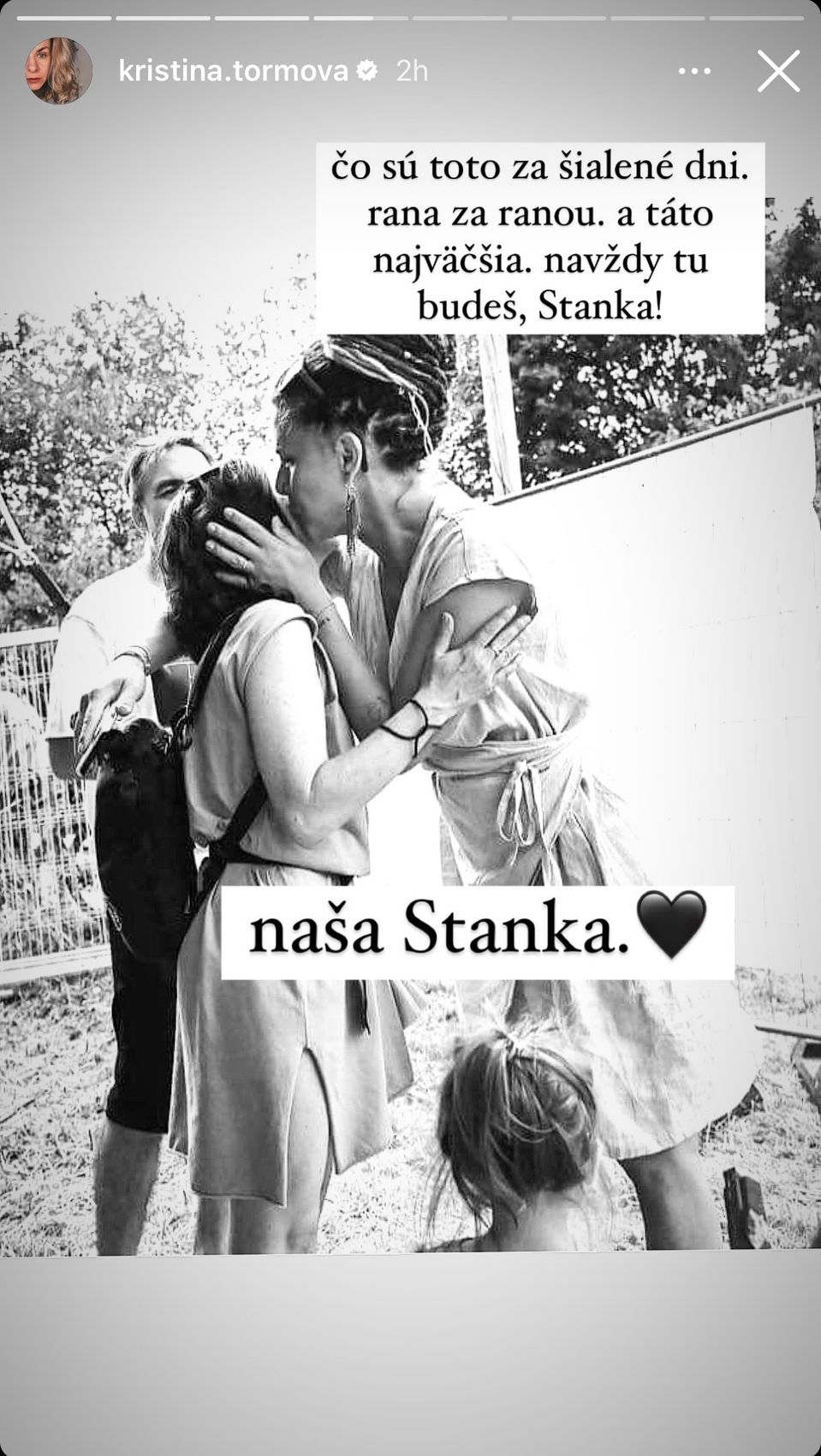 Kristína Tormová a Stanka Apfelová