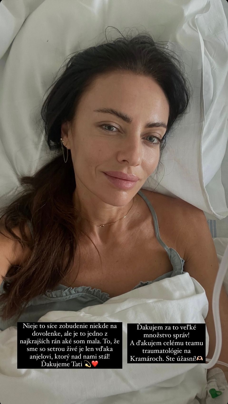 Magda Šebestová sa ozvala po nehode