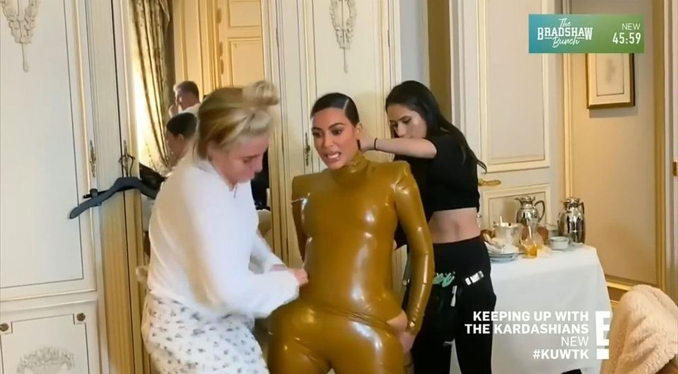Kim Kardashian miluje latexové outfity.