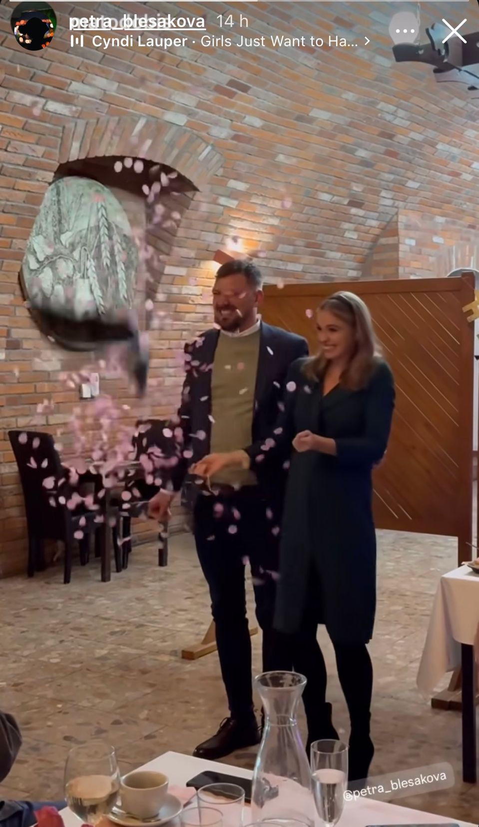 Petra Blesáková je tehotná