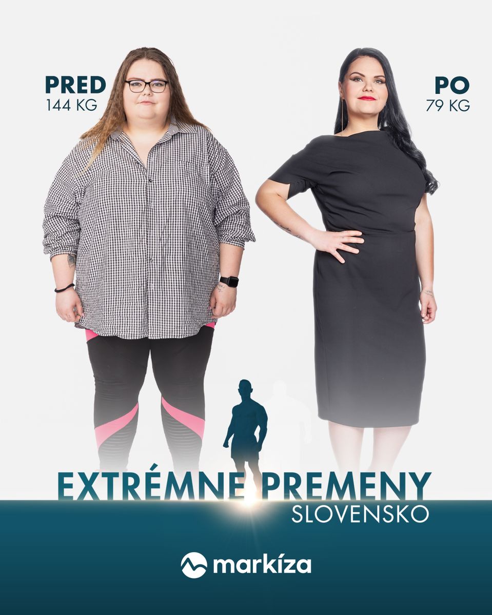 Dominika Kubičková v šou Extrémne premeny Slovensko
