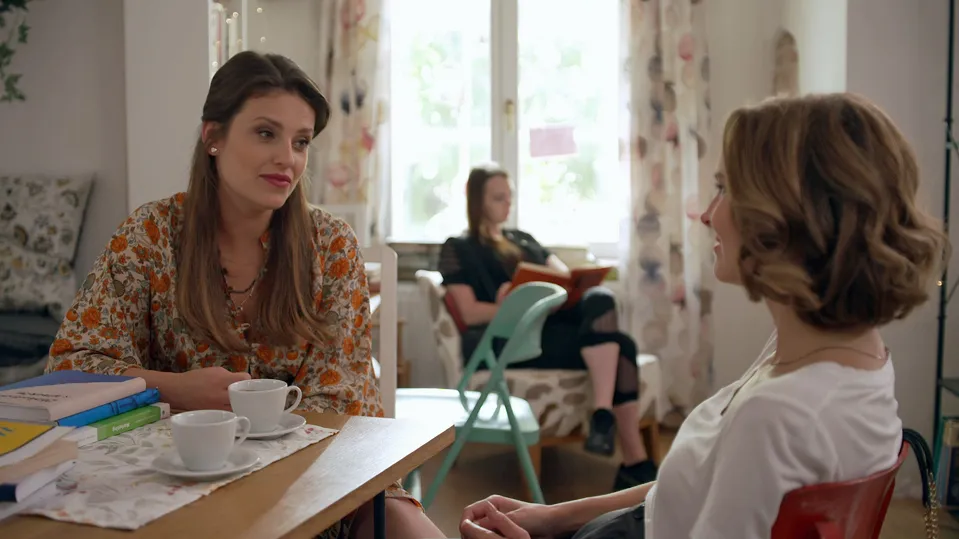Martina Zábranská a Monika Horváthová v seriáli Mama na prenájom