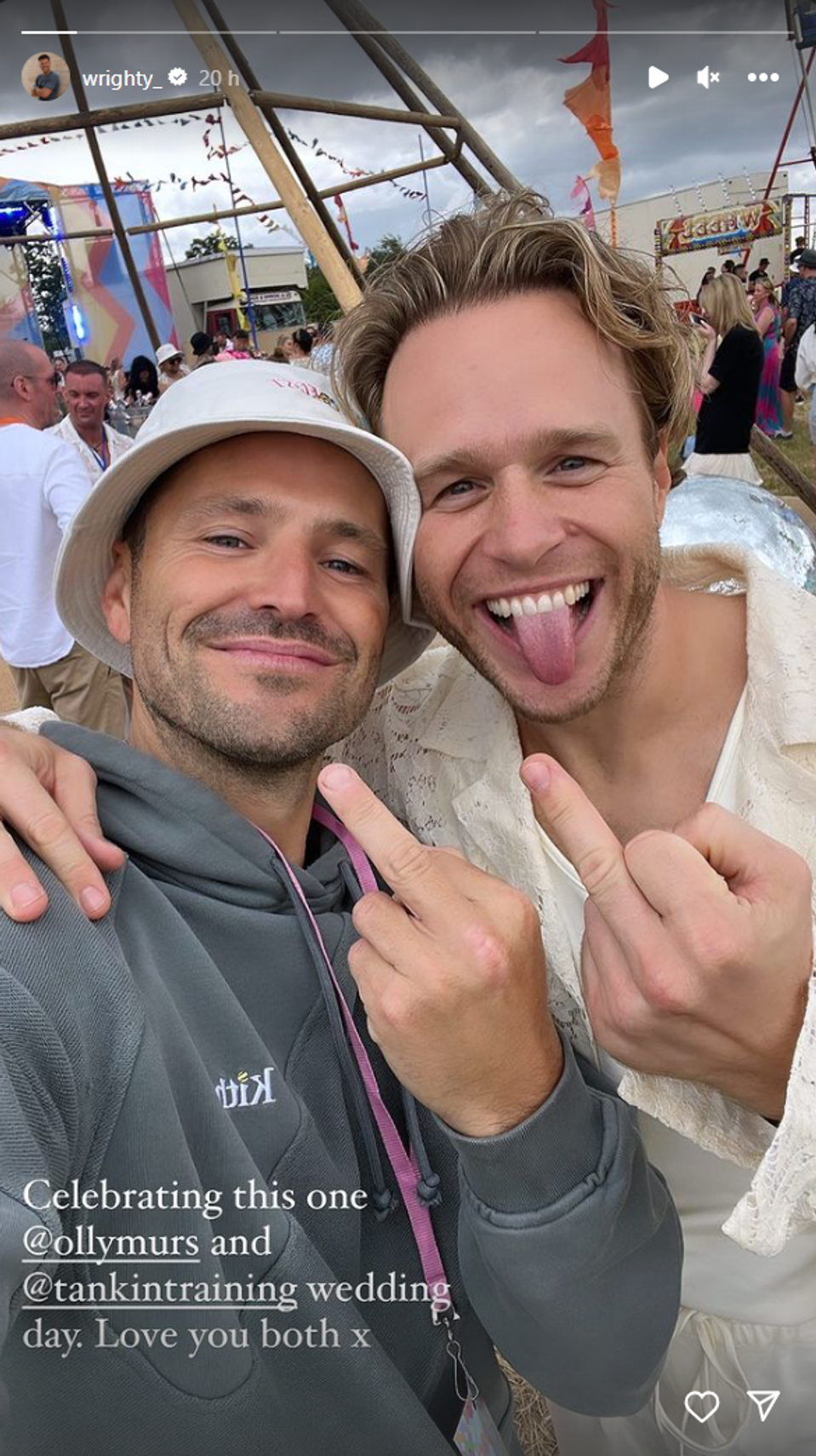 Mark Wright a Olly Murs