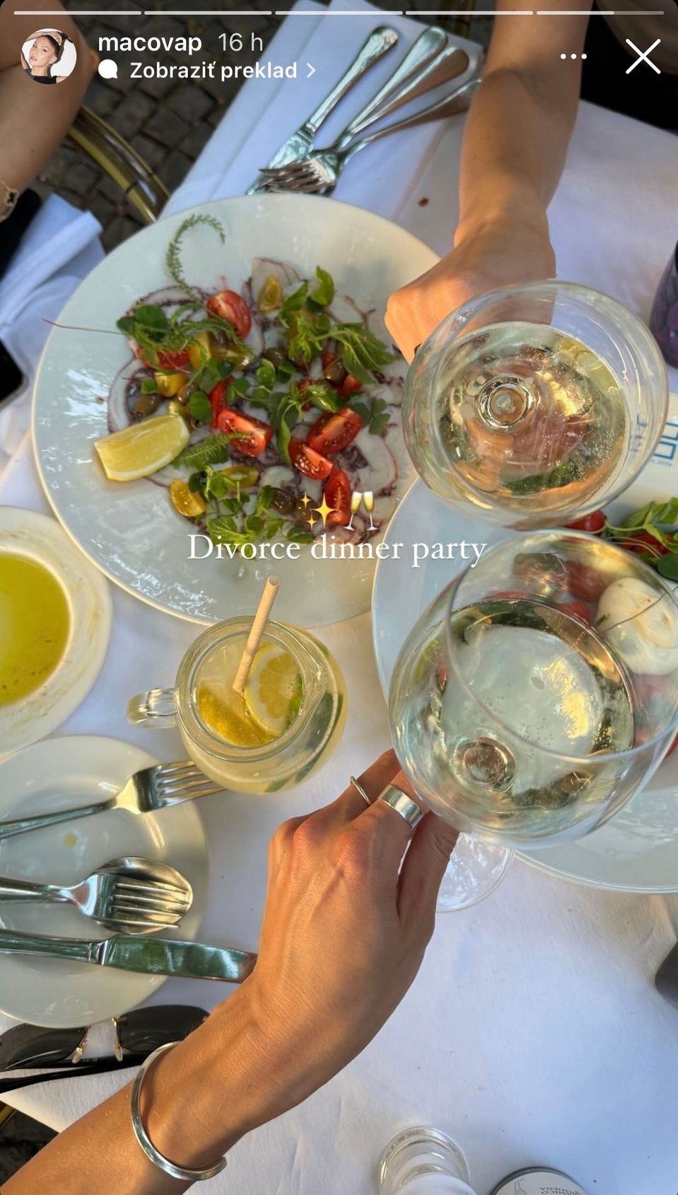 Petra Mácová je rozvedená