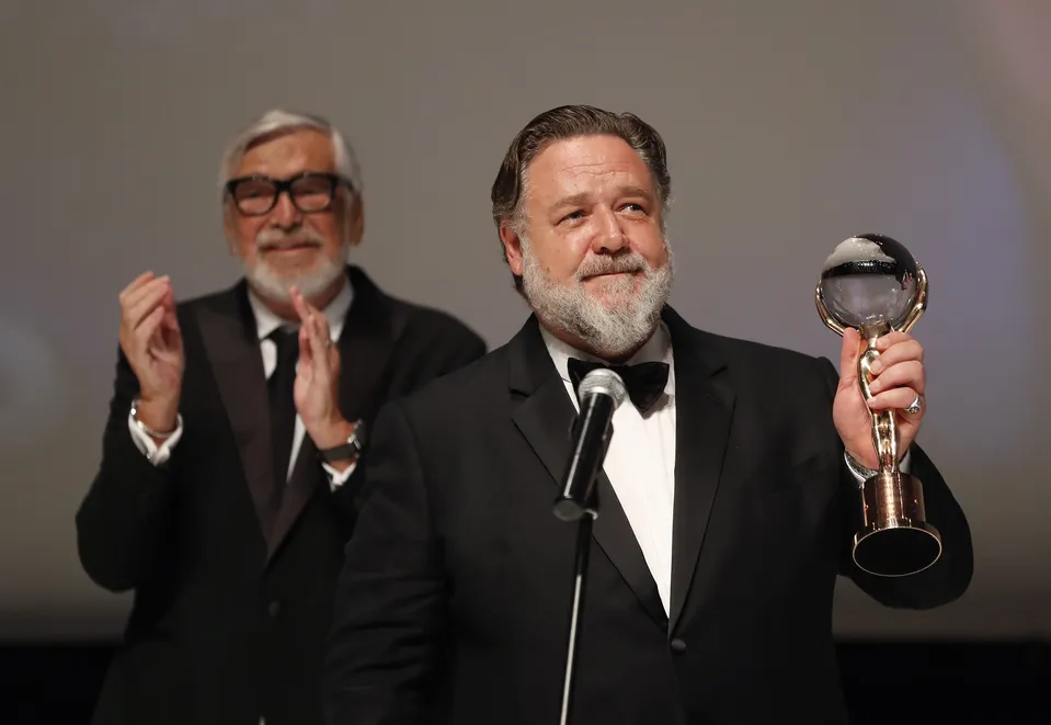 Hviezda 57. ročníka MFF KV Russell Crowe