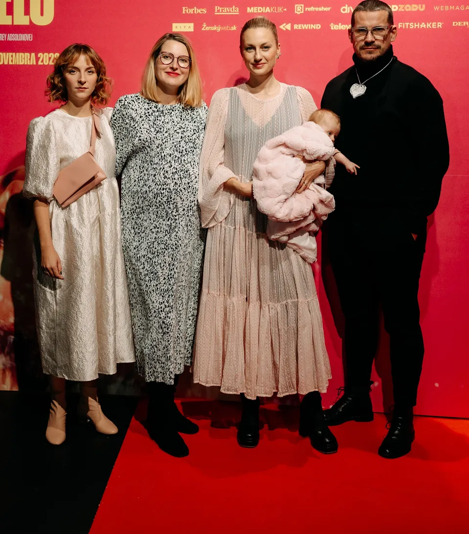 Martin Valihora a Natália Germani na slovenskej premiére filmu Jej telo