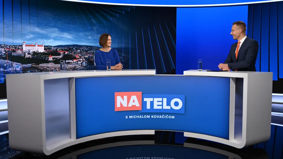 Mária Kolíková a Michal Kovačič v relácii Na telo