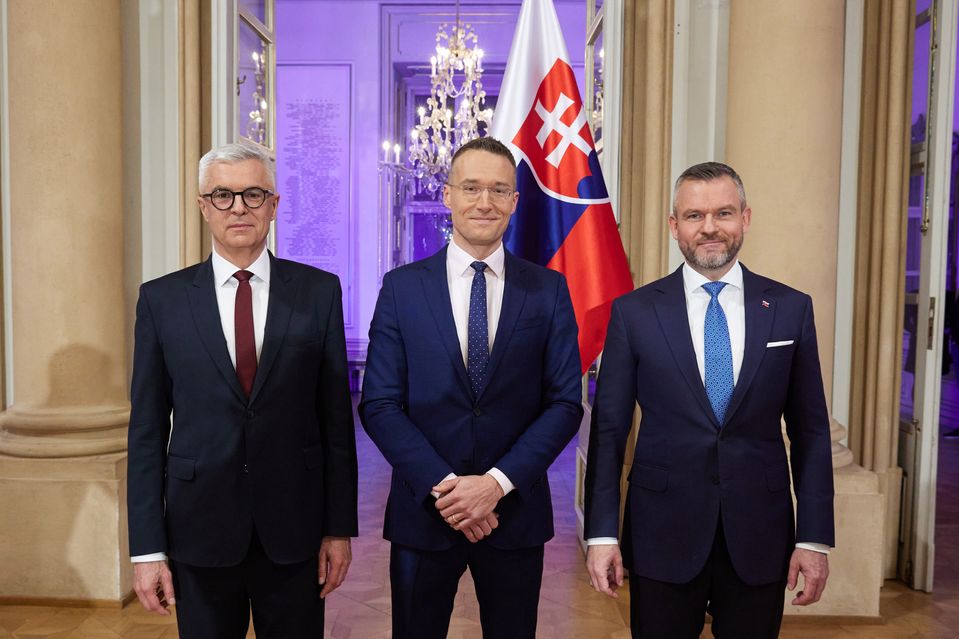 Ivan Korčok, Michal Kovačič a Peter Pellegrini v predvolebnej diskusii Prezident 2024