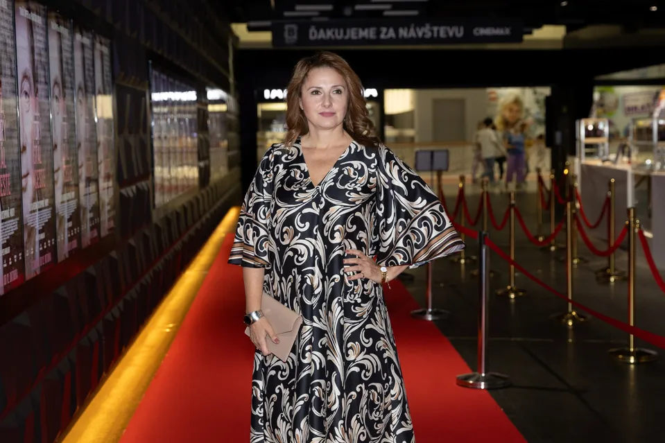 Zuzana Mauréry na premiére filmu Muž, ktorý stál v ceste