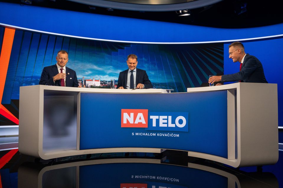 Boris Kollár, Igor Matovič a Michal Kovačič v relácii Na telo