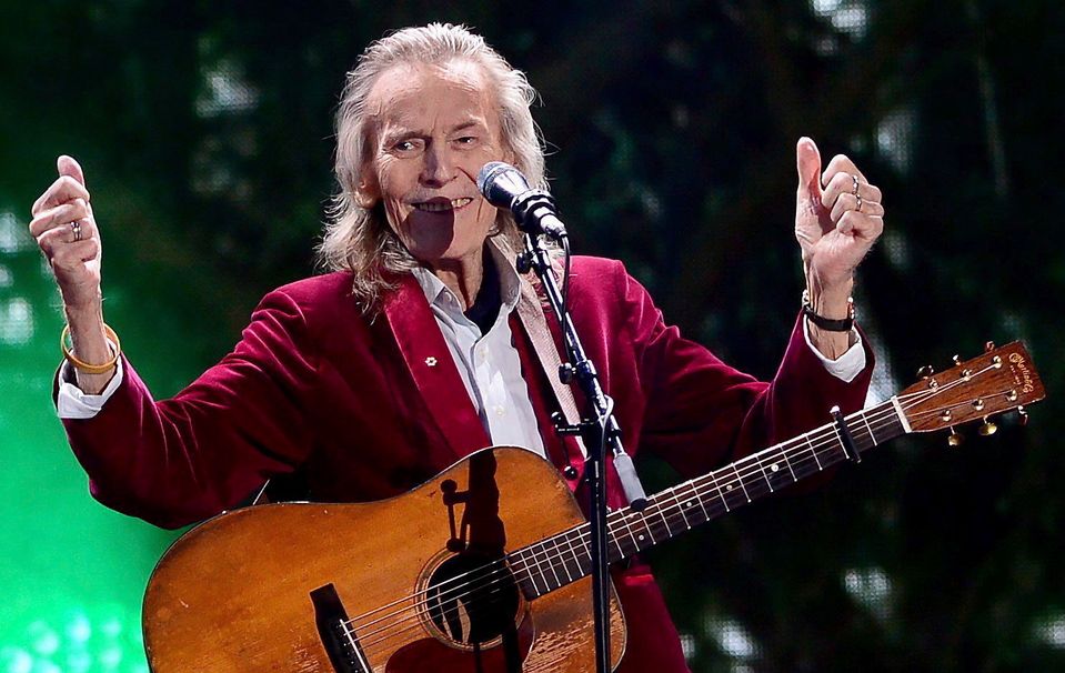 Kanadský spevák, skladateľ a gitarista Gordon Lightfoot 