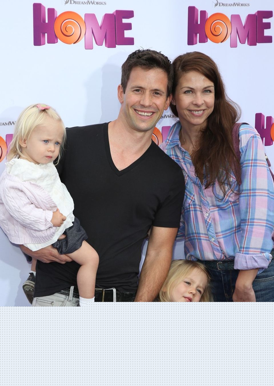 Herec Christian Oliver s dcérkami a bývalou manželkou
