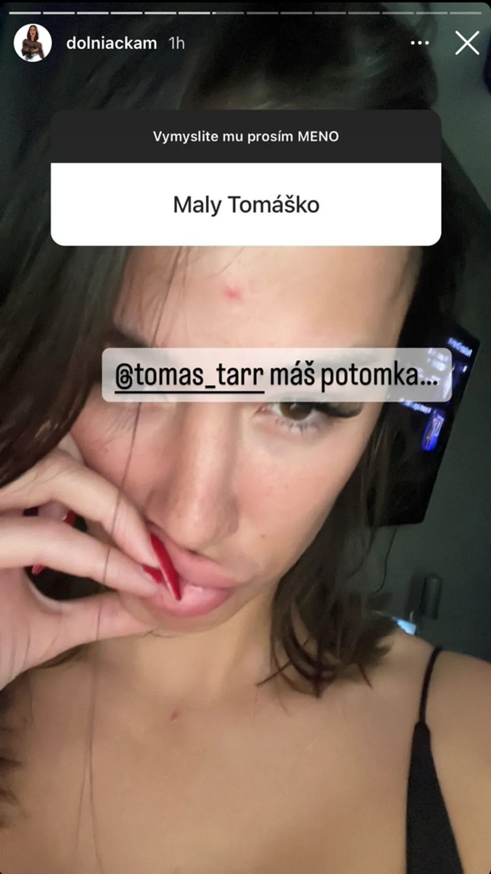 Tomáš Tarr má potomka