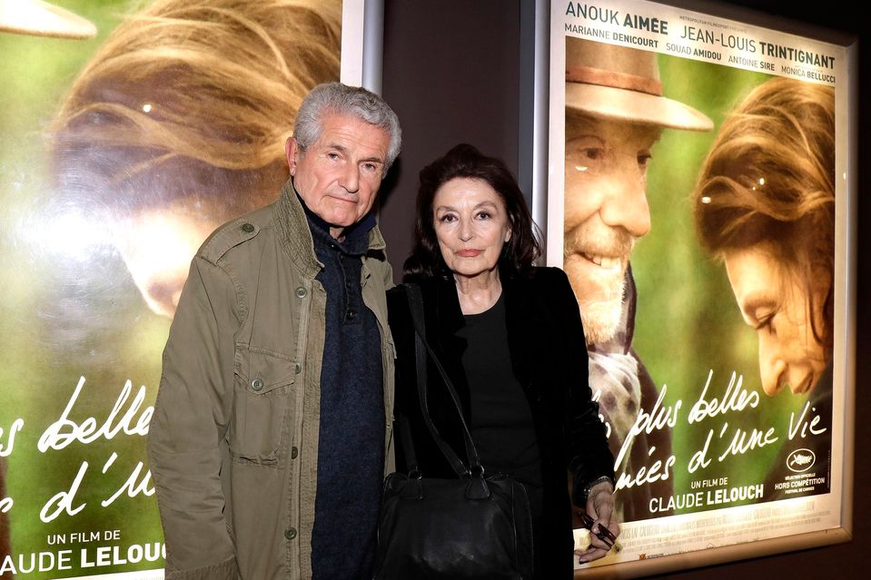 Claude Lelouch a Anouk Aimée