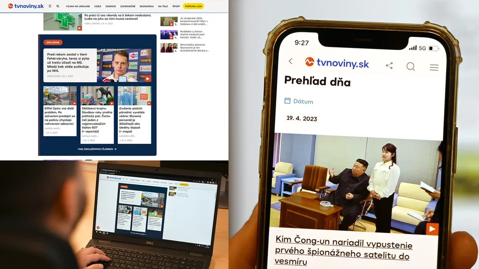TVnoviny.sk - novinky a vylepšenia
