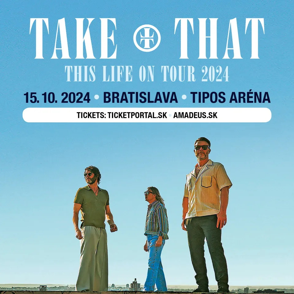 TAKE THAT prídu na Slovensko