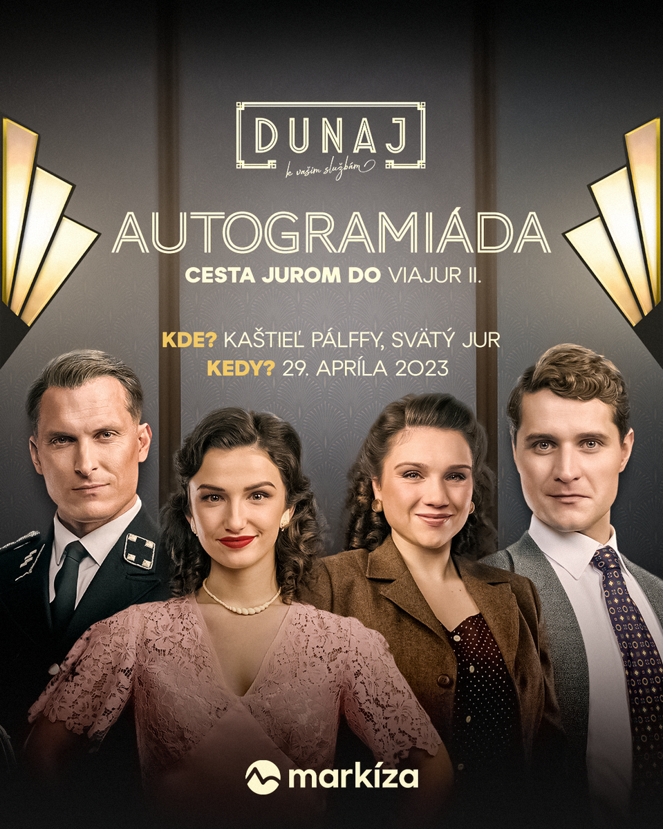 Dunaj, k vašim službám - autogramiáda