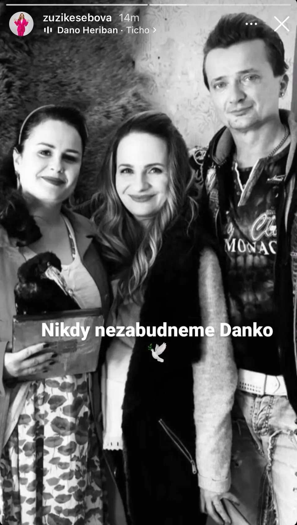 Zuzka Kubovčíková Šebová si zaspomínala na Dana Heribana