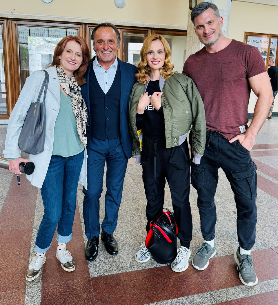 Herci Dagmar Edwards, Jozef Vajda, Lívia Bielovič a Ján Koleník.