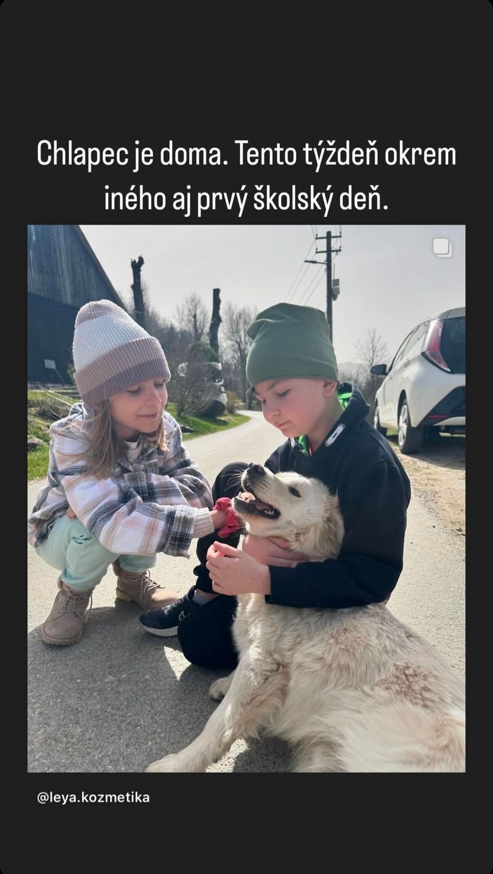 Ján Dobrík má syna Timoteja doma