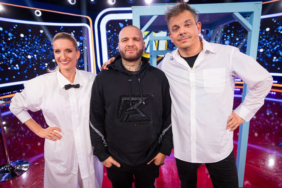 Adela Vinczeová, Patrik Rytmus Vrbovský a Dan Dangl v šou 2 na 1