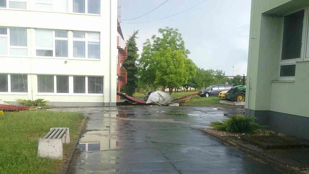 Smršť v Rimavskej Sobote.
