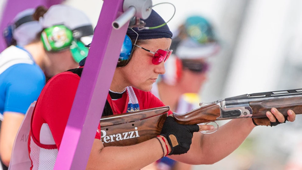 Reprezentantka v športovej streľbe Zuzana Rehák-Štefečeková.