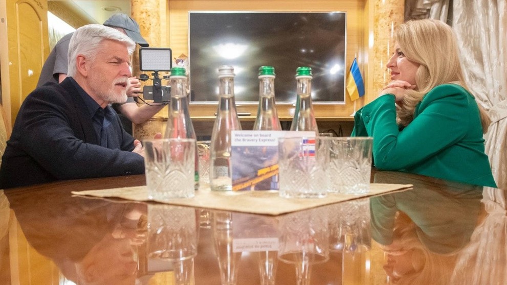 Zuzana Čaputová a Petr Pavel pricestovali na návštevu Kyjeva.