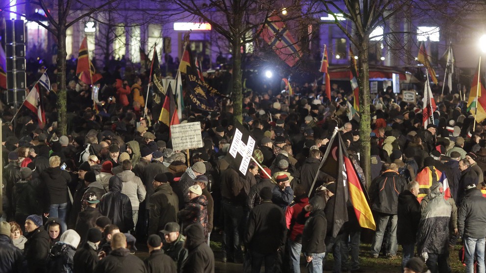 Protest v Lipsku