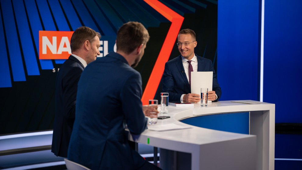 Michal Šimečka a Igor Matovič v relácii Na telo