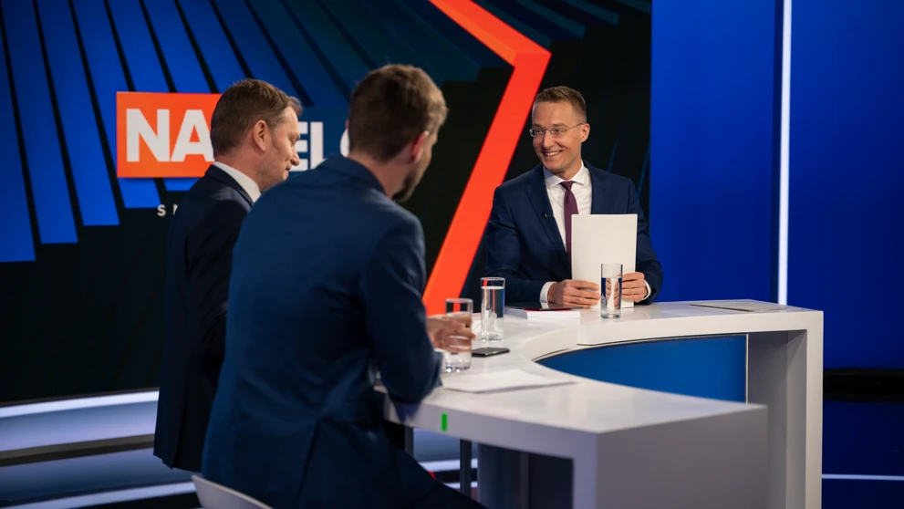 Michal Šimečka a Igor Matovič v relácii Na telo