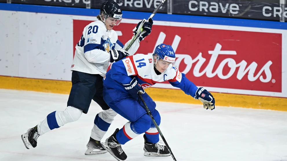 Oiva Keskinen(vpravo) a Adam Sýkora.