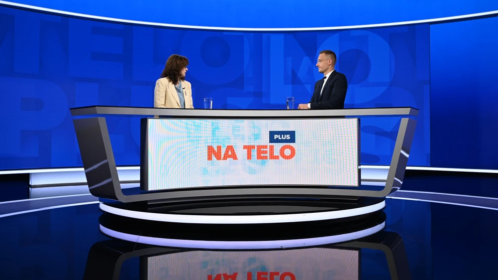 Na telo PLUS s Luciou Žitňanskou.
