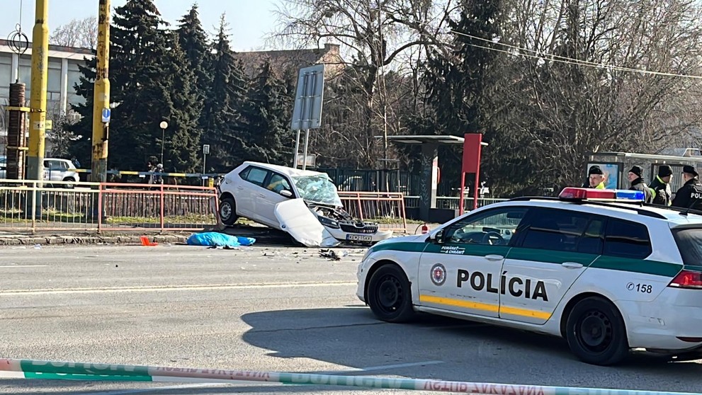 Tragická dopravná nehoda v Košiciach.
